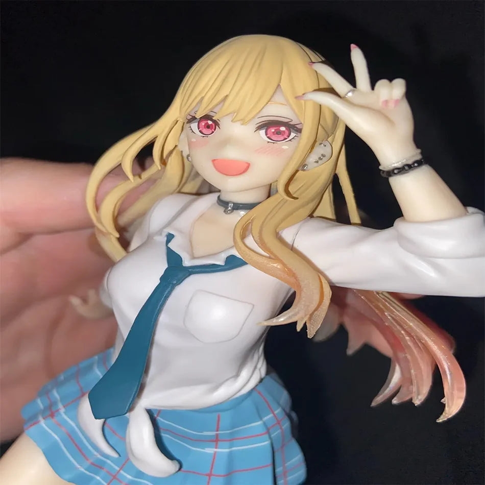 My Dress Up Darling MARIN KITAKAWA Uniform Anime Figure Toys 18cm PVC Model Collector Birthday Gift My Dress Up Darling MARIN KITAKAWA Uniform Anime Figure Toys 18cm PVC Model Collector Birthday Gift